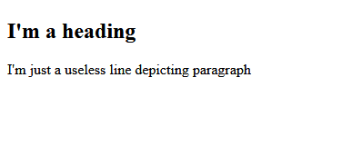 heading-and-paragraph